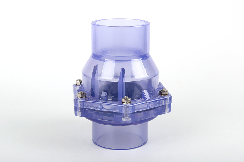 通山透明翻板式止回阀